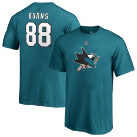 Fanatics Dětské Tričko #88 Brent Burns San Jose Sharks Stack Logo Name Number Velikost: Dětské (14 let)