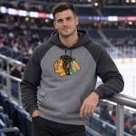 Mitchell & Ness Pánská mikina Chicago Blackhawks NHL Winning Streak Fleece Hoodie Current Logo Velikost: L