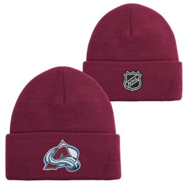 Outerstuff Dětská zimní čepice Colorado Avalanche NHL Cuffed Knit