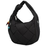 Moderní dámská textilní kabelka na rameno Haniel, černá