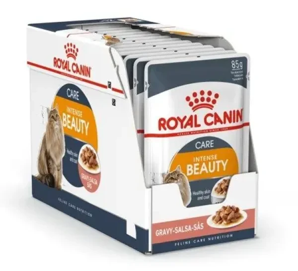 Royal Canin Hair Skin (Intense Beauty) 12x 85g / Kapsičky pro kočky / zdravá srst (9003579308721)