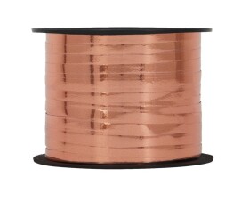 Stuha růžovo-zlatá metalická 228 m x 0,48 cm Stuha růžovo-zlatá metalická 228 m x 0,48 cm