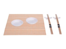 EXCELLENT Sushi set porcelán bambus sada ks