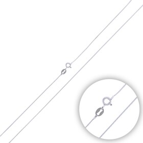 LUNICA Stříbrný řetízek SNAKE 45cm 0825