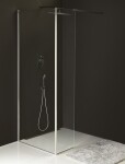 POLYSAN - MODULAR SHOWER stěna k instalaci na zeď, pro připojení pevného panelu, 900 MS2A-90