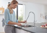 GROHE - Blue Home Dřezová baterie Connected, s chladícím zařízením a filtrací, chrom 31541000