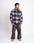 Carhartt WIP L/S Esterson Shirt Esterson Check, Dark Navy S
