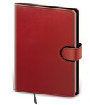 Zápisník - Flip-B6 červeno/černá, linkovaný