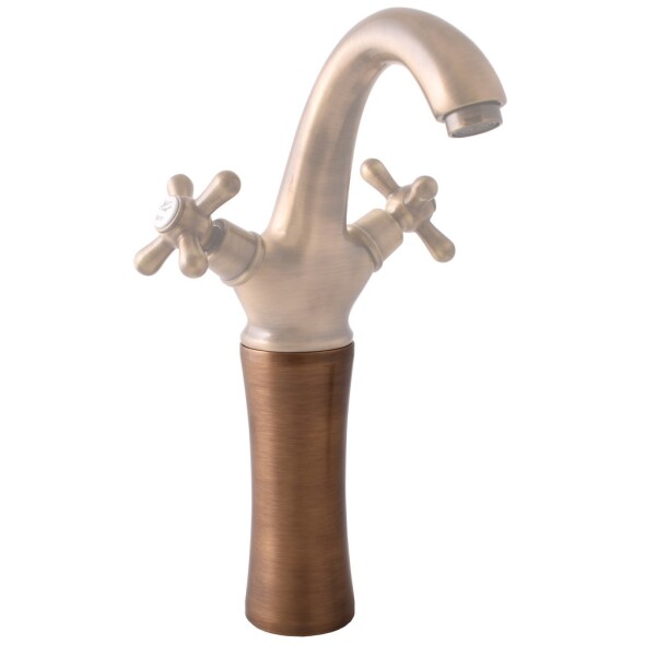 RAV Slezák - Podstavec k umyvadlové stojánkové baterii MK28SM, MK29SM, Stará mosaz (Bronz) MD0789-15SM MD0789-15SM