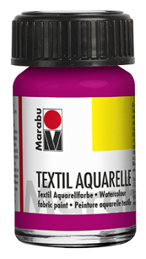 Marabu Textil Aquarelle 15 ml růžová magenta 014