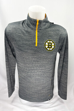 Fanatics Pánská Mikina Boston Bruins Quarter Zip Velikost: