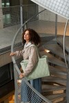 Taška přes rameno Reisenthel Softshopper Puffer iced matcha