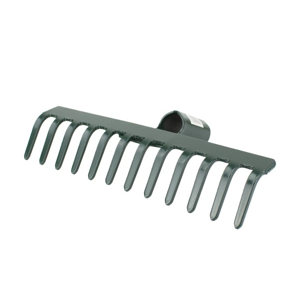 LEVIOR 61031 Hrábě kovové, 12 zubů, bez násady