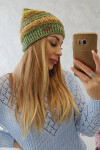 Fleecová čepice Patrycja K254 green neon+green UNI