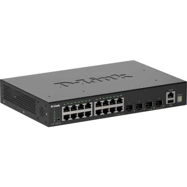 D-Link DGS-1530-20/E DGS-1530-20/E síťový switch SFP+