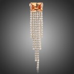 Brož Swarovski Elements Bazziolita, Oranžová