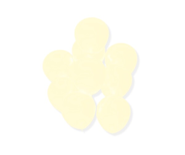 Malý dekorační balónek smetanový Vanilla - Belbal Malý dekorační balónek smetanový Vanilla - Belbal