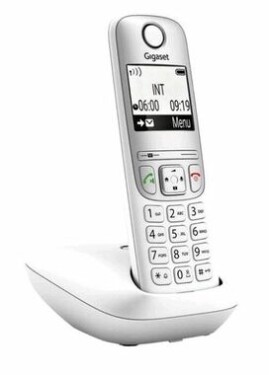 Gigaset A690 bílá / telefon / displej mono 96x96 pix. / analog / DECT / telefonní seznam 100 čísel (S30852-H2810-B102)