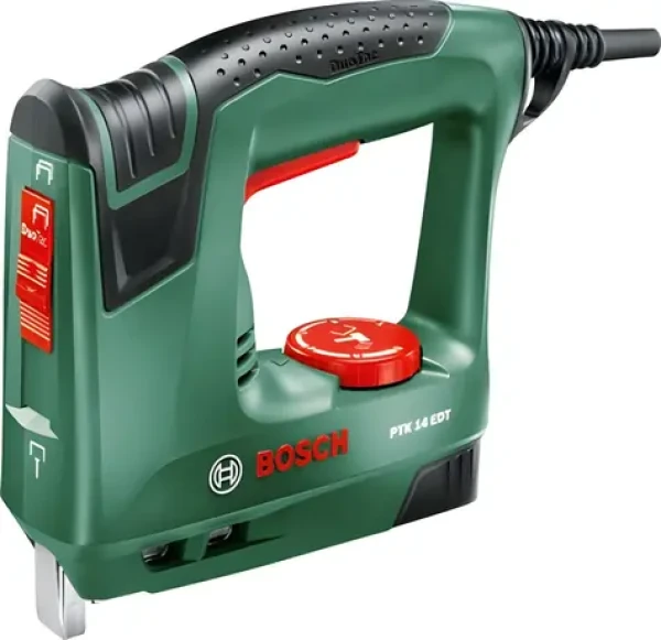 Bosch PTK 14 EDT zelená / Elektrická sponkovačka / síťová / DuoTac / vč. 1000 sponek (0603265500)