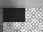 MEXEN/S - Toro obdélníková sprchová vanička SMC 100 x 80, černá, mřížka černá 43708010-B