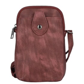Menší dámská crossbody kapsa Lóra, růžová
