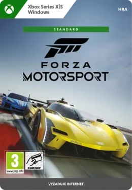 XSX Forza Motorsport: Standard Edition / Elektronická licence / Závodní / Angličtina / od 3 let / Hra pro Xbox Series (G7Q-00166)