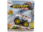 Mamido Kovové autíčko Monster Truck s rampou