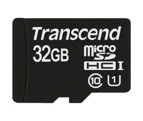 TRANSCEND MicroSDHC karta 32GB Premium, Class 10 UHS-I 300x, bez adaptéru EDF_325417