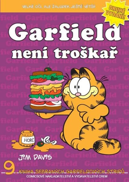 Garfield není troškař - 9. kniha sebraných Garifeldových stripů - Jim Davis