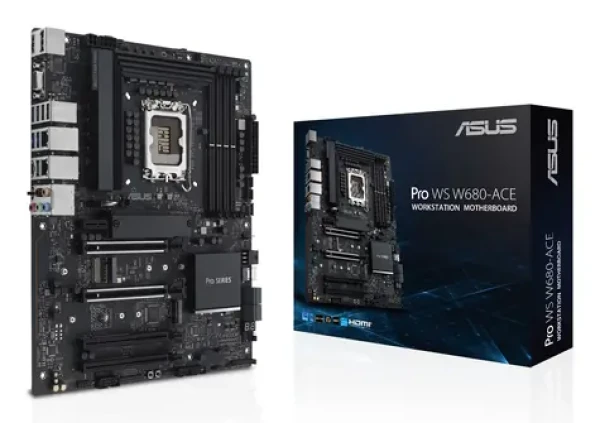 ASUS PRO WS W680-ACE / Základní deska / W680 / LGA 1700 / 4x DDR5 / 2x 2.5GLAN / ATX (90MB1DZ0-M0EAY0)