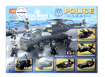 Mamido Stavebnice policejní vůz SWAT Police 6v1 343 dílů MT1125