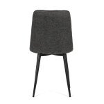 Jídelní židle, šedá, látka, CT-G2048 GREY2