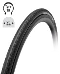 Plášť TUFO Comtura 5TR25, 700 x 25C, kevlar, bezdušový černý