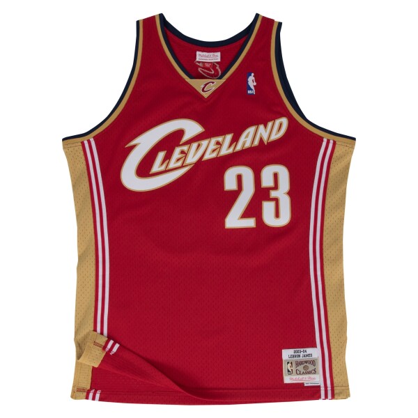 Mitchell & Ness Pánský dres Cleveland Cavaliers NBA LeBron James #23 2003-04 Swingman - Červená Velikost: S