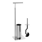 AWD Interior - Koupelnový stojan kulatý chrom AWD02071967 AWD02071967