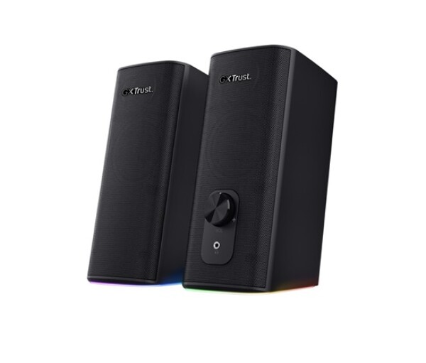 TRUST reproduktory GXT 612 CETIC RGB-Illuminated 2.0 Speaker Set, Bluetooth, černá EDF_1667301