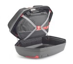 V37Nnt pár bočních kufrů Givi (levý+pravý) boční víka černá matná ala karbon (Monokey pro Plx...),