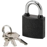 Zámek visací, litinový, ø 38 mm, STALCO