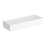 OMNIRES - Sprchový koš UNI, 30 x 5 x 11 cm, matná bílá UN10335WM