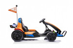 Mamido Dětská elektrická motokára McLaren Drift oranžová