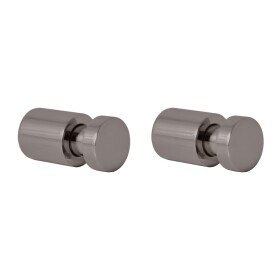 RAV Slezák - COLORADO - Koupelnový doplněk Věšáček 30 mm - 2 ks, Metal Grey - kartáčovaná COA0103/30MGK COA0103/30MGK