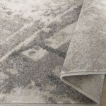 DumDekorace Béžový koberec s moderním abstraktním vzorem Šířka: 160 cm | Délka: 220 cm