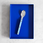 SABRE PARIS 4-dílná sada příborů Bistrot Brillant – Pastel blue, modrá barva, kov, plast