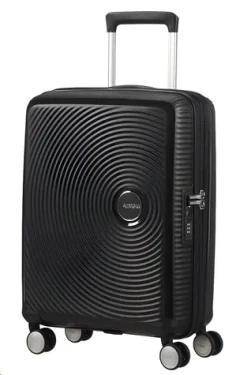American Tourister Soundbox Spinner 67/24 černá / Kufr / TSA zámek / Rozšiřitelný / 4 kolečka (002273890000)