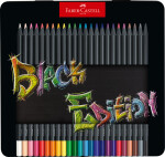 Faber - Castel Black Edition Pastelky v plechové krabičce 24 ks