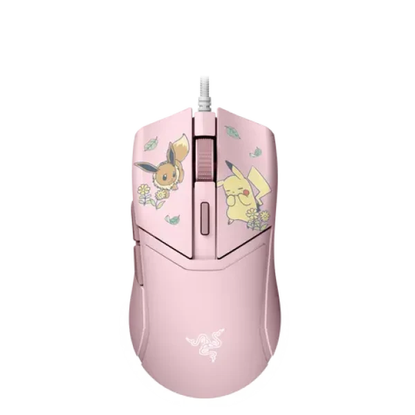 Razer Cobra Pokémon Pikachu Eevee Edition / Herní myš / optická / 8500 DPI / 6 tlačítek / USB (RZ01-04650900-RUEA)