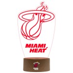 Cedule Miami Heat NBA Team Logo LED-Leuchtschild