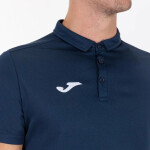 Pánské polo tričko Joma Polo Shirt Hobby S/S Dark Navy Velikost: S