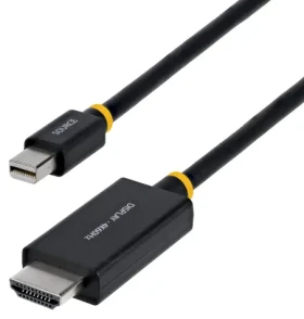 StarTech černá / Adaptér Mini DisplayPort na HDMI / 2 m / 3840 x 2160 px / 144 Hz (2M-MDP-HDMI2-4K60)