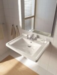 DURAVIT - Starck 3 Umyvadlo 70x55 cm, s 1 otvorem pro baterii, bílá 0309700000